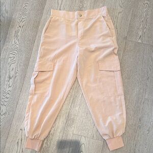 Zara Women's Peach Cargo Pants